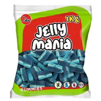 TAJADAS Frambuesas Jelli Mania 250 uds. JAKE
