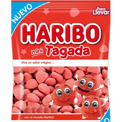 MINI TAGADA Haribo Bolsita de 90gr. caja de 18 und