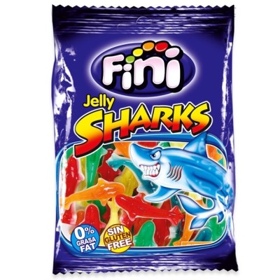 TIBURONES SURTIDOS fini 90 grs caja de 12 uds
