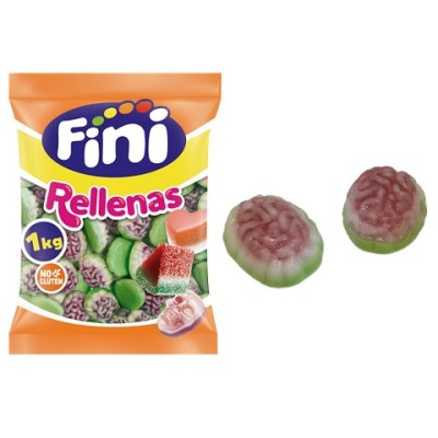 CEREBROS VERDES RELLENOS FINI 1kg.