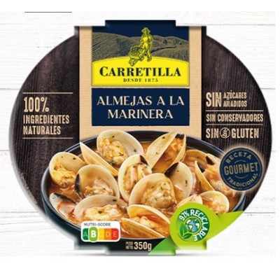 Almejas a la marinera CARRETILLA