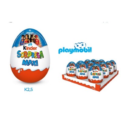 KINDER HUEVO MAXI 100 Grs.x12 und.