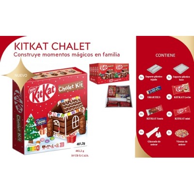 Chalet Kit NAVIDEÑO Nestle 10 uds con 461,20 grs