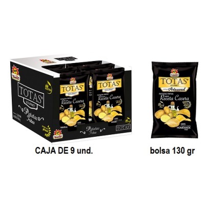 PATATAS CASERAS TOSFRIT bolsa 130 grs caja con 10 uds