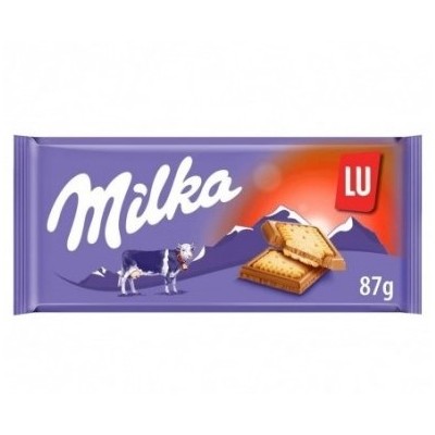 TABLETA Milka LU 18 uds de 87 grs (precio 1 ud)