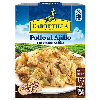 Pollo al ajillo CARRETILLA
