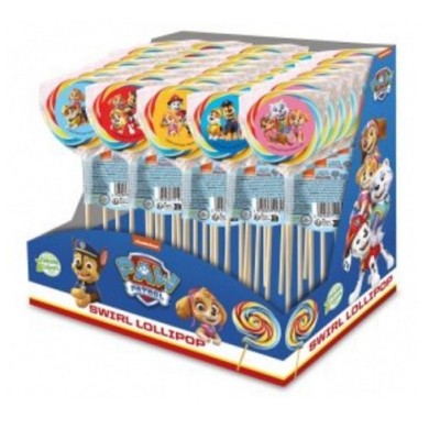 PIRULETA PAW PATROL 30grs.x 30 uds.