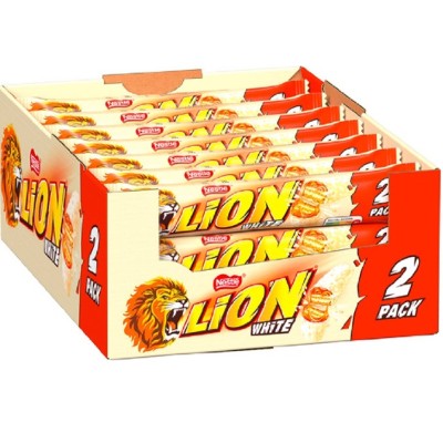 LION PACK2  WHITE 60 grs. caja de 30 uds.
