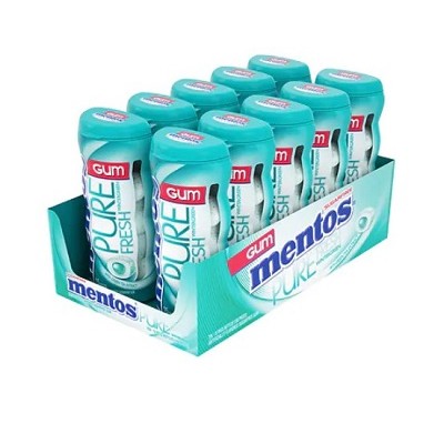 Chicles MENTOS Pure Fresh 10 uds