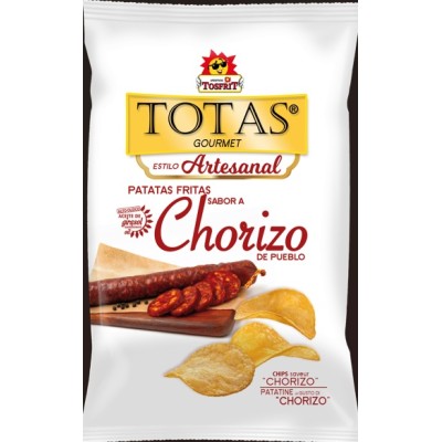 Patatas Tosfrit sabor chorizo de Pueblo 130 uds.caja 9 b