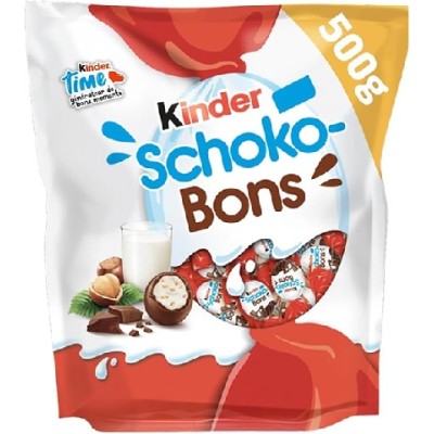 KINDER SCHOCOBONS 500 grs. (80 piezas aprox)