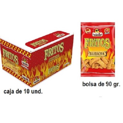 FRITOS Barbacoa TOSFRIT bolsa 90 gr caja con 10 uds