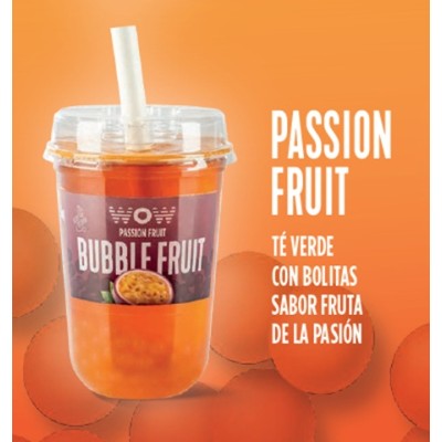 WOW Bublle FRUIT PASSION 450ml.caja de 12 uds.