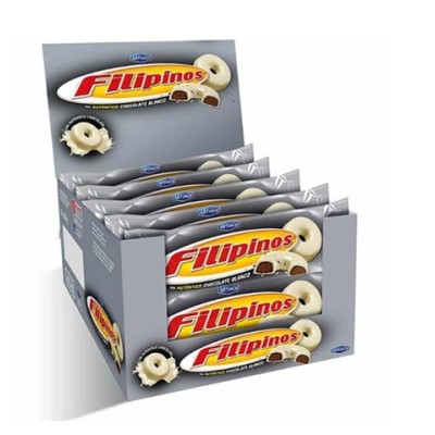 FILIPINOS BLANCO 128gr caja de 12 und