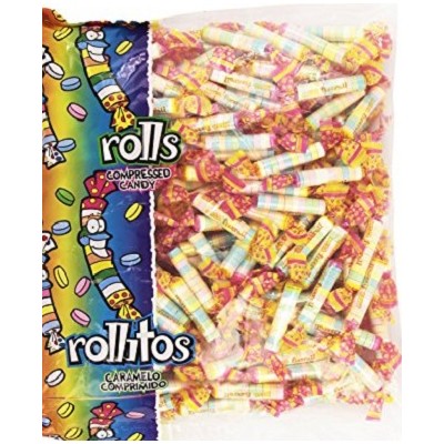 Caramelos FIZZRROLL comprimidos bolsa 300 uds.
