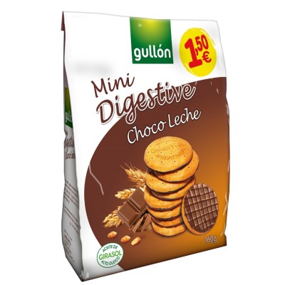 MINI DIGESTIVE choco leche 160 gr.x10 unds.