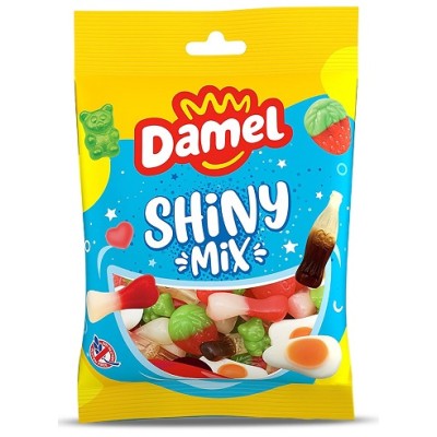 Goma Surtido Brillo DAMEL bolsa de 80gr. caja 12 uds.