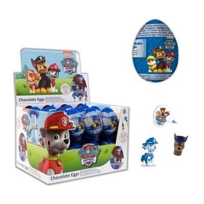 HUEVO PAW PATROL 20grs caja de 24 uds.