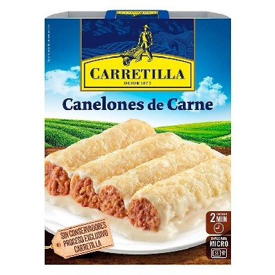 Canelones de carne CARRETILLA