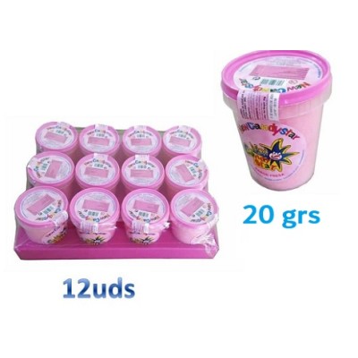 ALGODON DULCE Bandeja de 12 botes de 20 grs