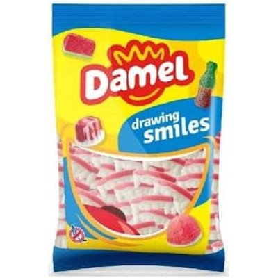 Gominolas DENTADURAS FOAM DAMEL bolsa de 250 uds