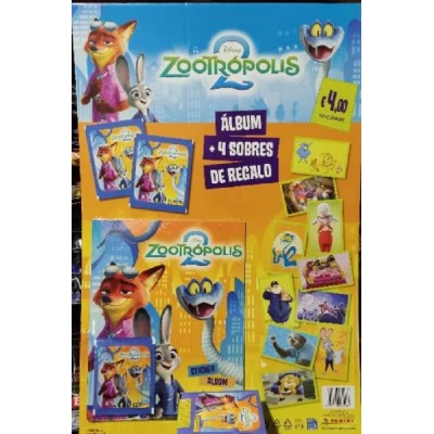 Album con 4 Sobres ZOOTROPOLIS (2) Panini