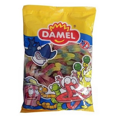 Gominolas GUSANOS PICA damel 250 uds