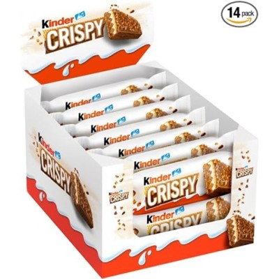 KINDER CRISPY 34grs.caja de 14 uds.