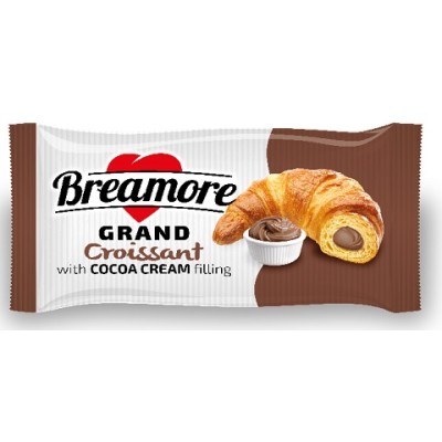 CROISSANT relleno CHOCOLATE 80grs.caja de 36 uds.