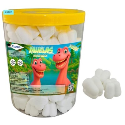 MUELAS DINOSAURIOS tarro 75 uds