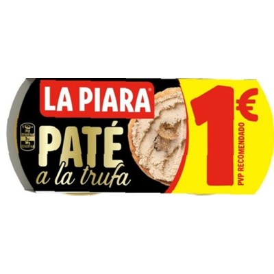 PATE DE TRUFA La piara Pack 8x2x75 grs.