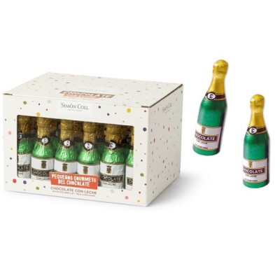 Botellas Cava chocolate 30 uds de 18 grs