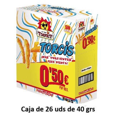 TORCIS TOSFRIT linea Joven caja de 26 uds. 40grs