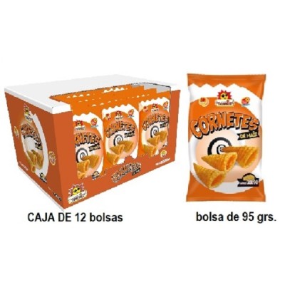 CORNETES TOSFRIT caja con 12 uds de 95 gr