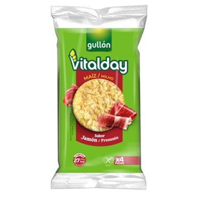 VITALDAY Gullon JAMON 10 uds de 103 grs