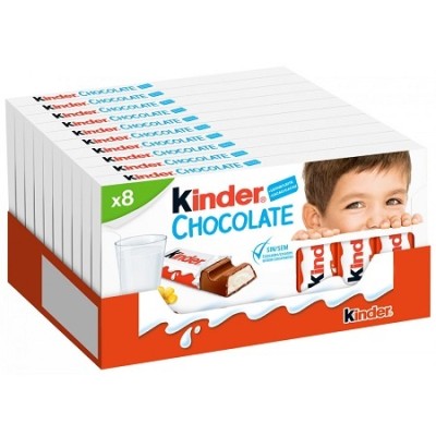 KINDER CHOCOLATE T 8 Estuche 10 Uds.