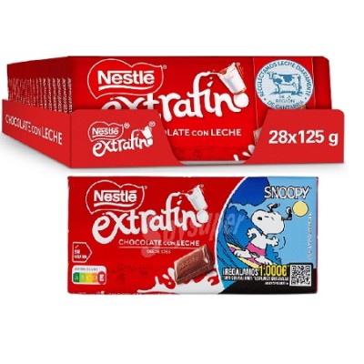 Tableta NESTLE chocolate Leche 125 gr