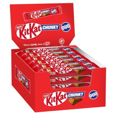 Kit Kat CHUNKY DUO 64 grs caja de 24 uds.