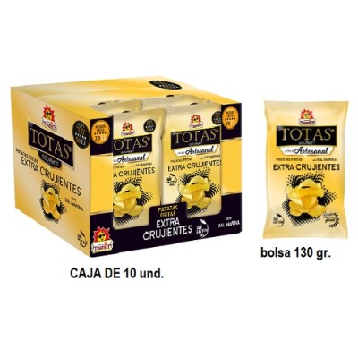 Patata EXTRACRUJIENTE TOSFRIT bolsa 130 gr caja con 10 uds