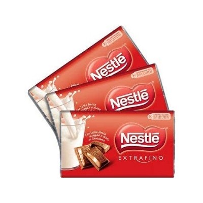 CHOCOLATINA LECHE 20 grs precio estuche 24 uds