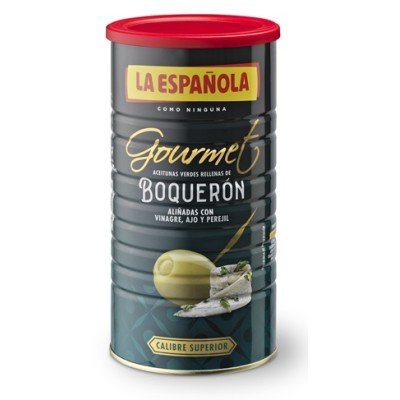 Aceitunas La Española Rellenas BOQUERON Gourmet 2kg.
