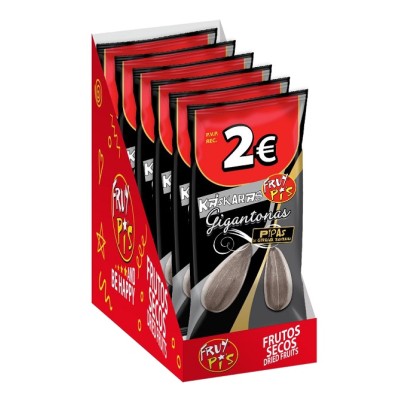 PIPAS GIGANTONA Fruypis 215 grs.Estuche de 6 uds.