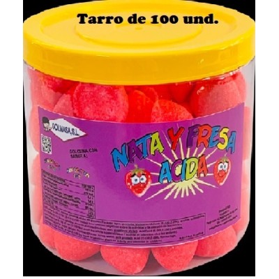NATA Y FRESA ACIDA tarro 150 und.