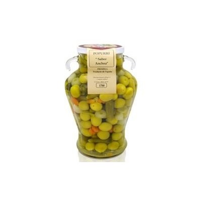 Encurtidos JARRA POPURRI anchoa/zanahoria 950 gr