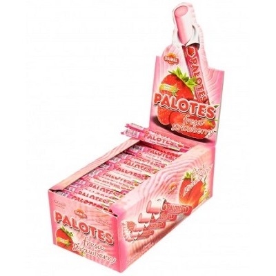 CARAMELO BLANDO PALOTES FRESA damel 200 uds golosinas