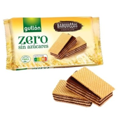 Gullon BARQUILLOS ZERO azucar 12uds.x180grs.