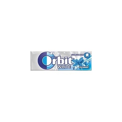 Chicles Orbit White sabor menta estuche 30 uds
