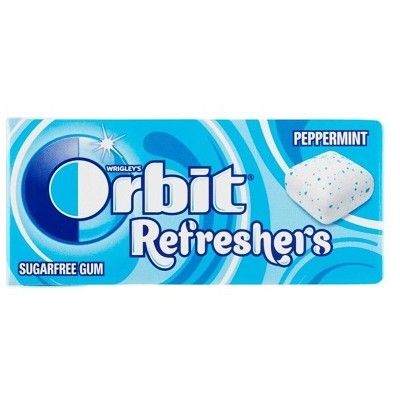 Chicles Orbit Refresh Menta 16 uds