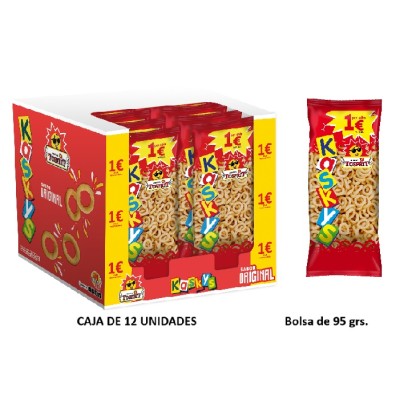 Caja KASKYS 95 grs. Familiar bolsa 95 grs (precio marcado)