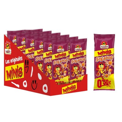 SOLAZOS bolsas Minis 16 bolsas con 38 grs cada una